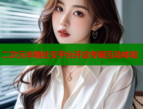 二次元半糖社交平台开启专属互动体验