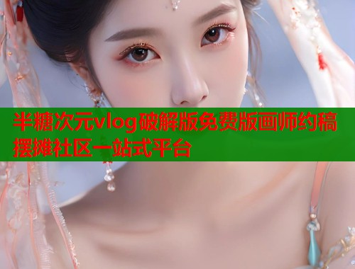 半糖次元vlog破解版免费版画师约稿摆摊社区一站式平台